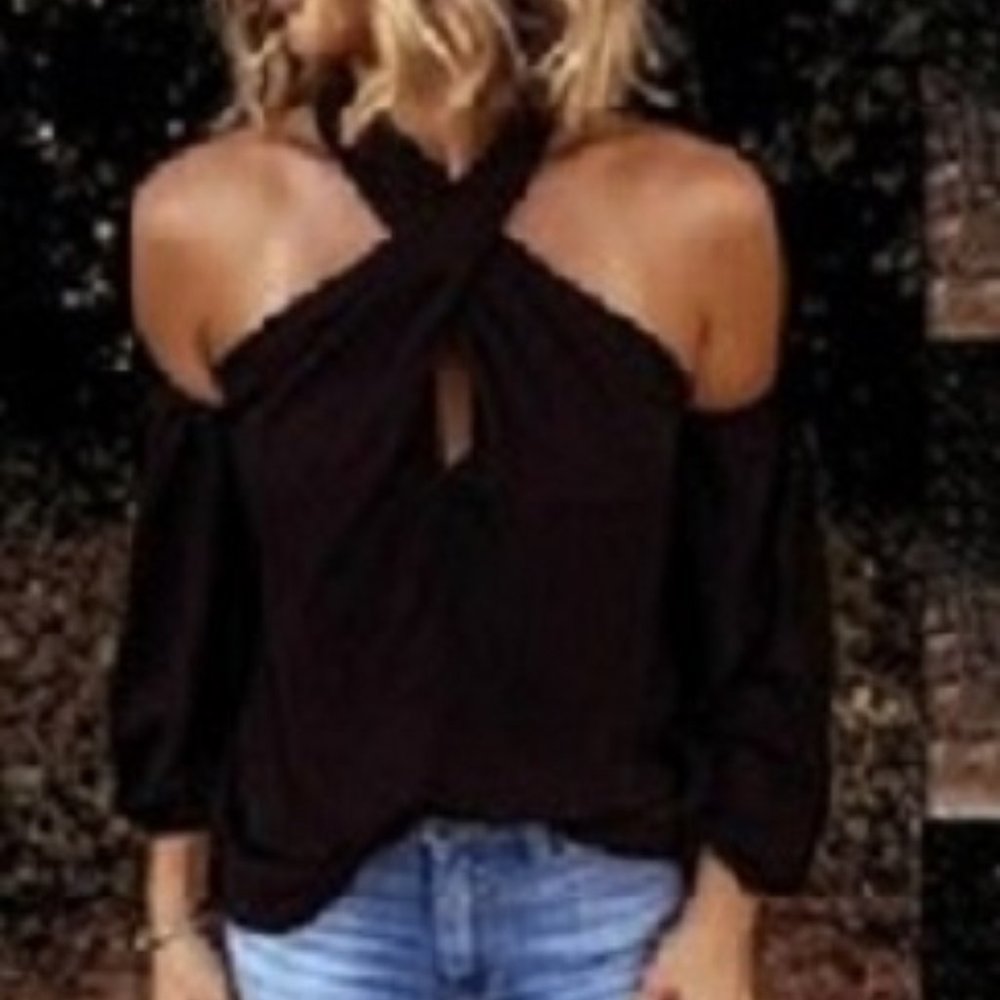 Black Women's blouse